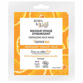 Born to Bio Invigorating Blood Orange Face Mask Elvyttävä Kangasnaamio 20ml