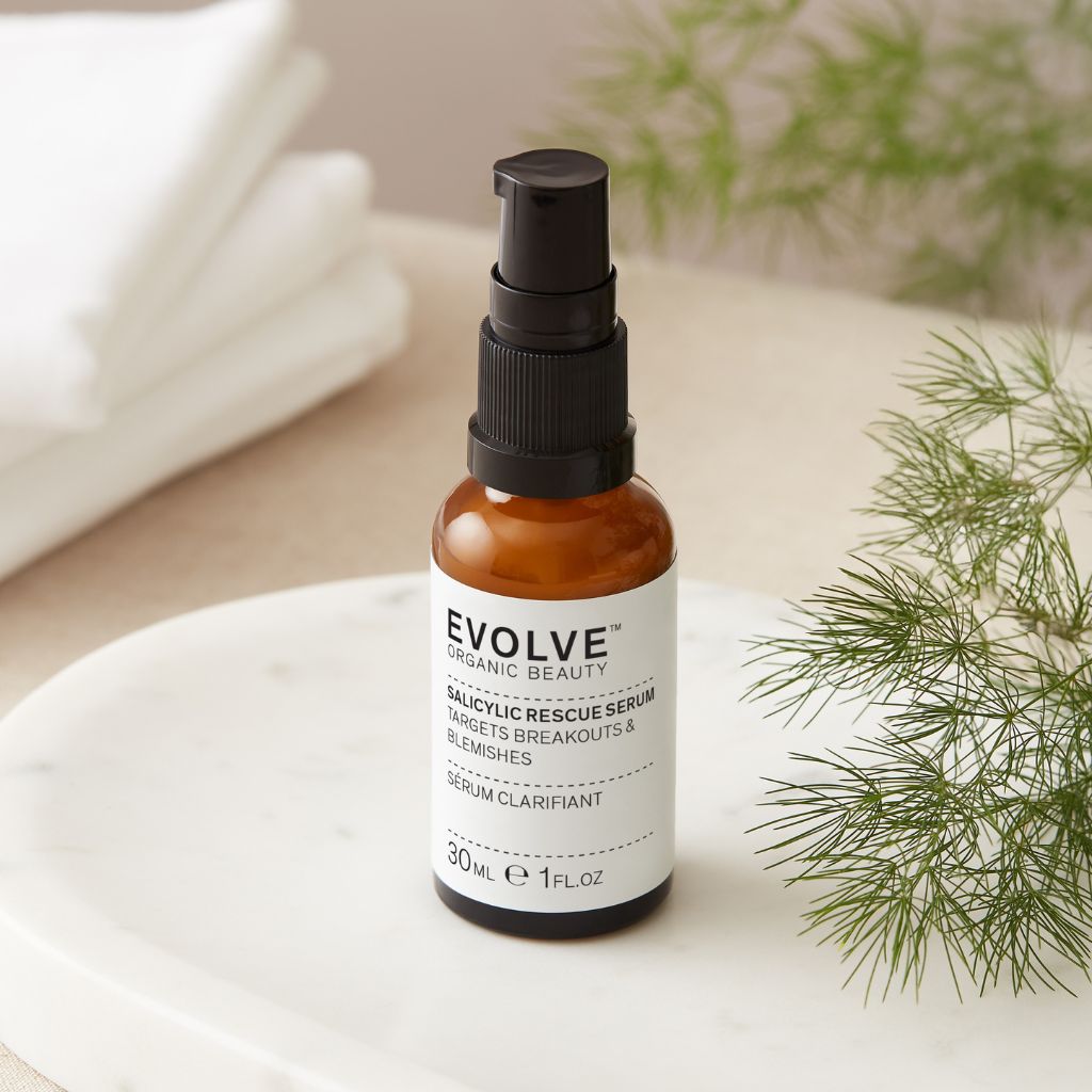 Evolve Organic Beauty Salicylic Rescue Seerumi epäpuhtaalle iholle 30ml