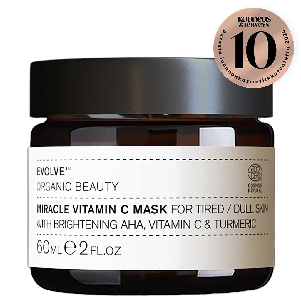 Outlet Evolve Organic Beauty Miracle Vitamin C Mask Kasvonaamio 60ml