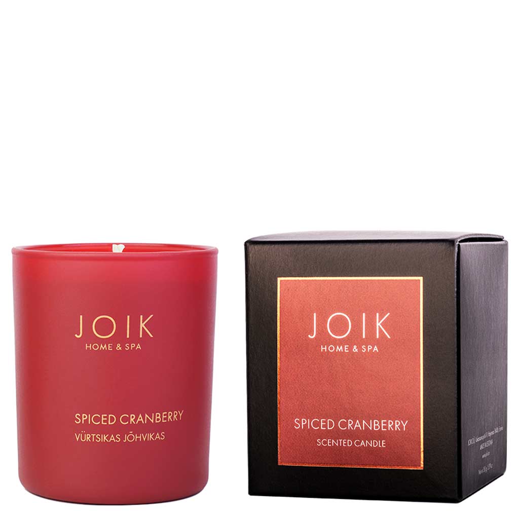 JOIK Home &amp; SPA Tuoksukynttilä Spiced Cranberry