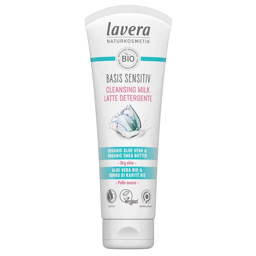 Lavera Basis Sensitive Cleansing Milk Puhdistusmaito