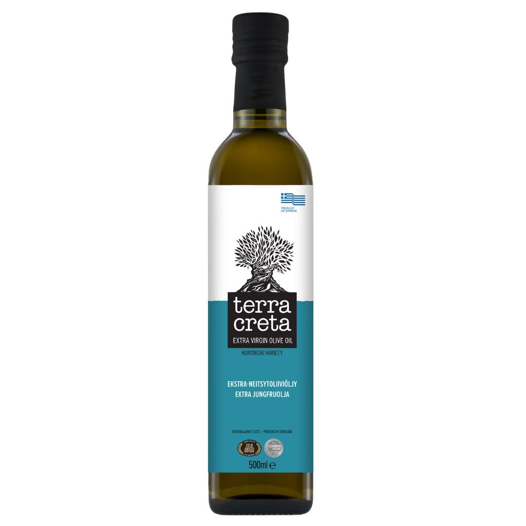 Outlet Terra Creta Traditional Perinteinen Ekstra-neitsytoliiviöljy, 500 ml