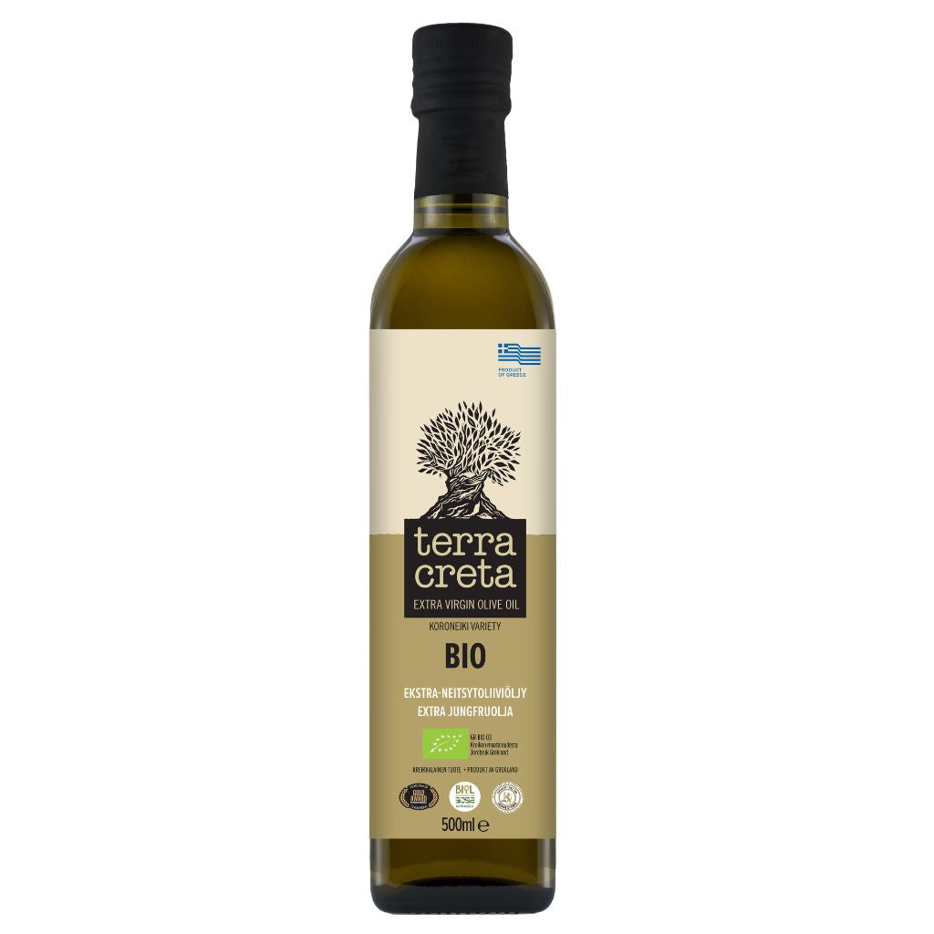 Outlet Terra Creta Extra-neitsytoliiviöljy luomu 500ml