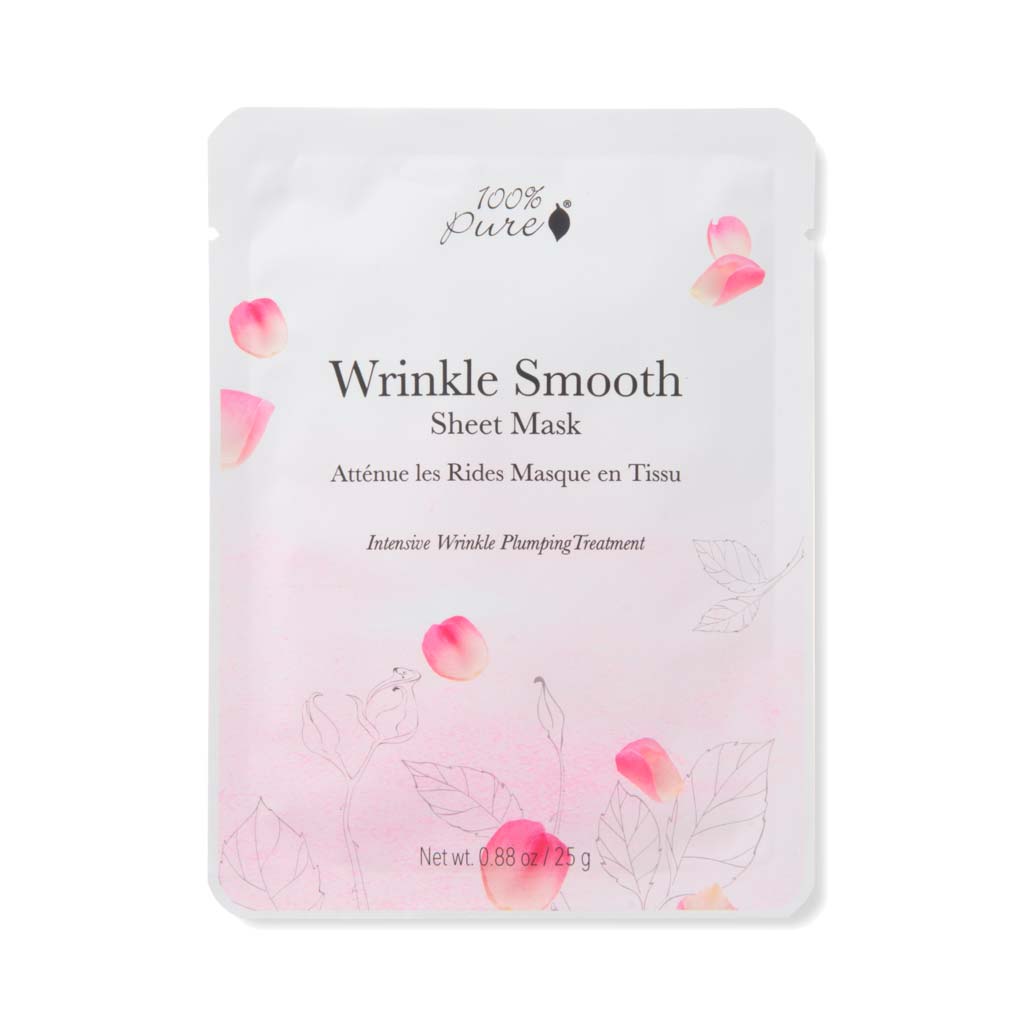 100% Pure Wrinkle Smooth Sheet Mask Kasvonaamio