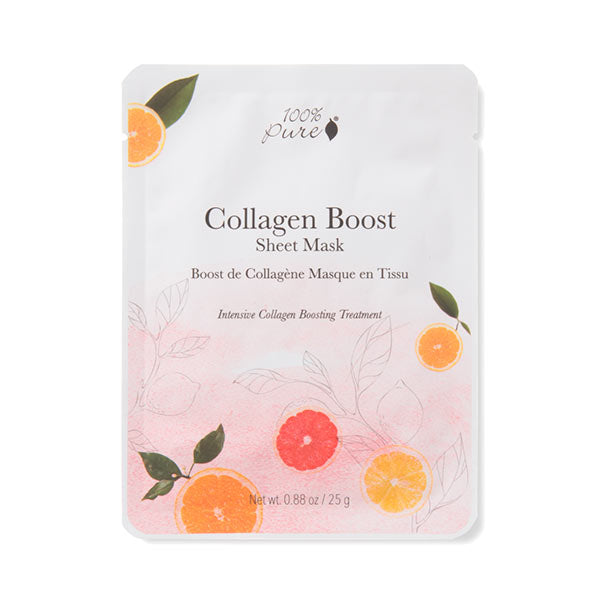100% Pure Collagen Boost Sheet Mask Kasvonaamio