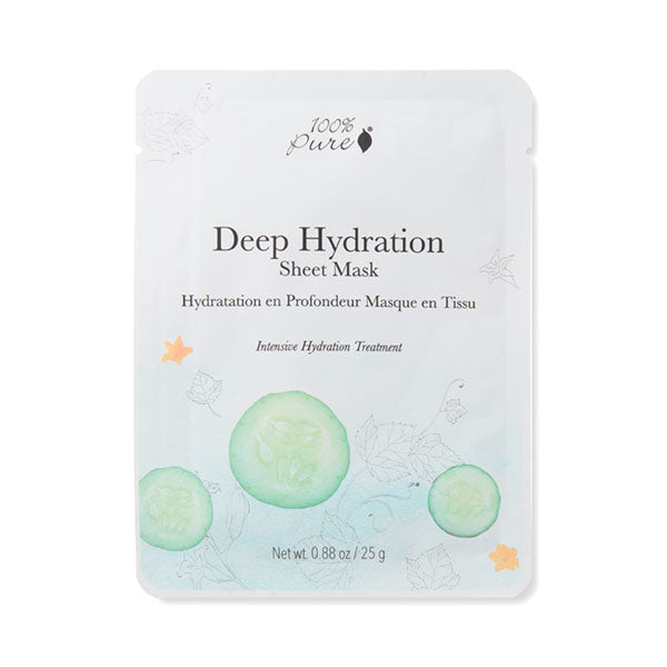 100% Pure Deep Hydration Sheet Mask Kasvonaamio