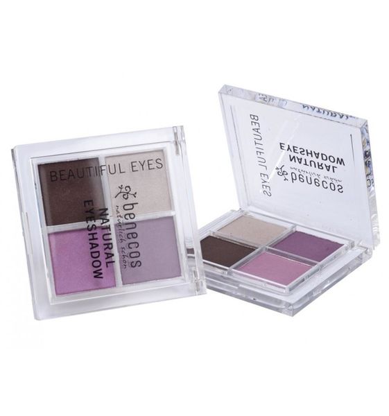 Benecos Quattro -luomiväripaletti - Beautiful Eyes 4,8g