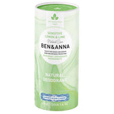 Ben & Anna Deodorantti Sensitive Lemon & Lime 40g