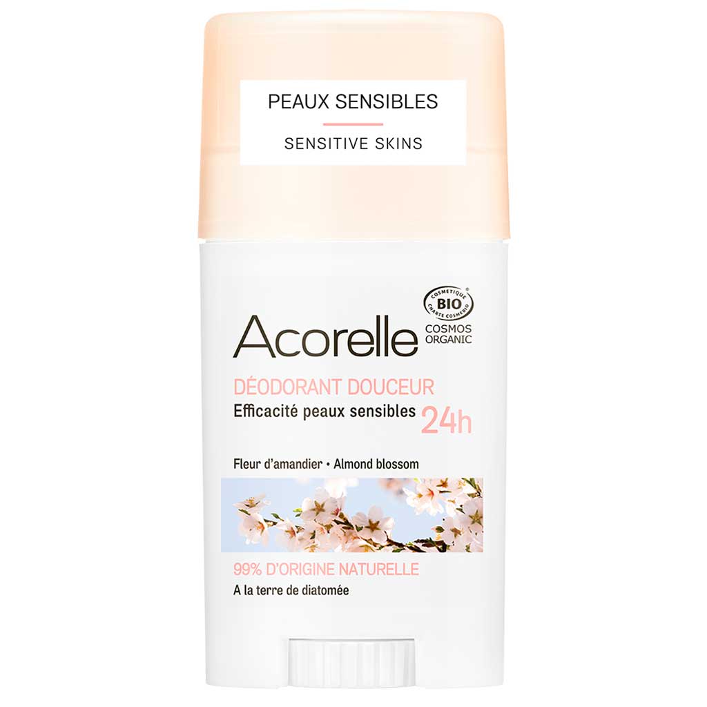 Acorelle Geelideodorantti Almond Blossom 40g