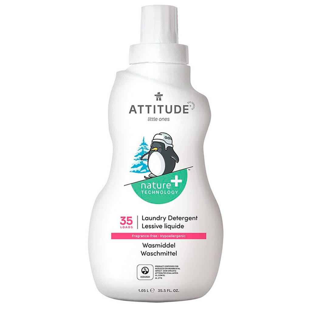Attitude Pyykinpesuaine, tuoksuton 1,05L