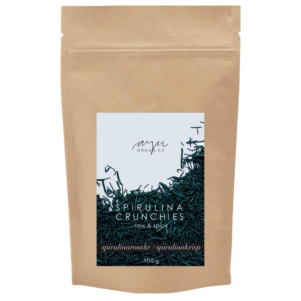 AYU Organics Spirulinarouske mausteinen 100g