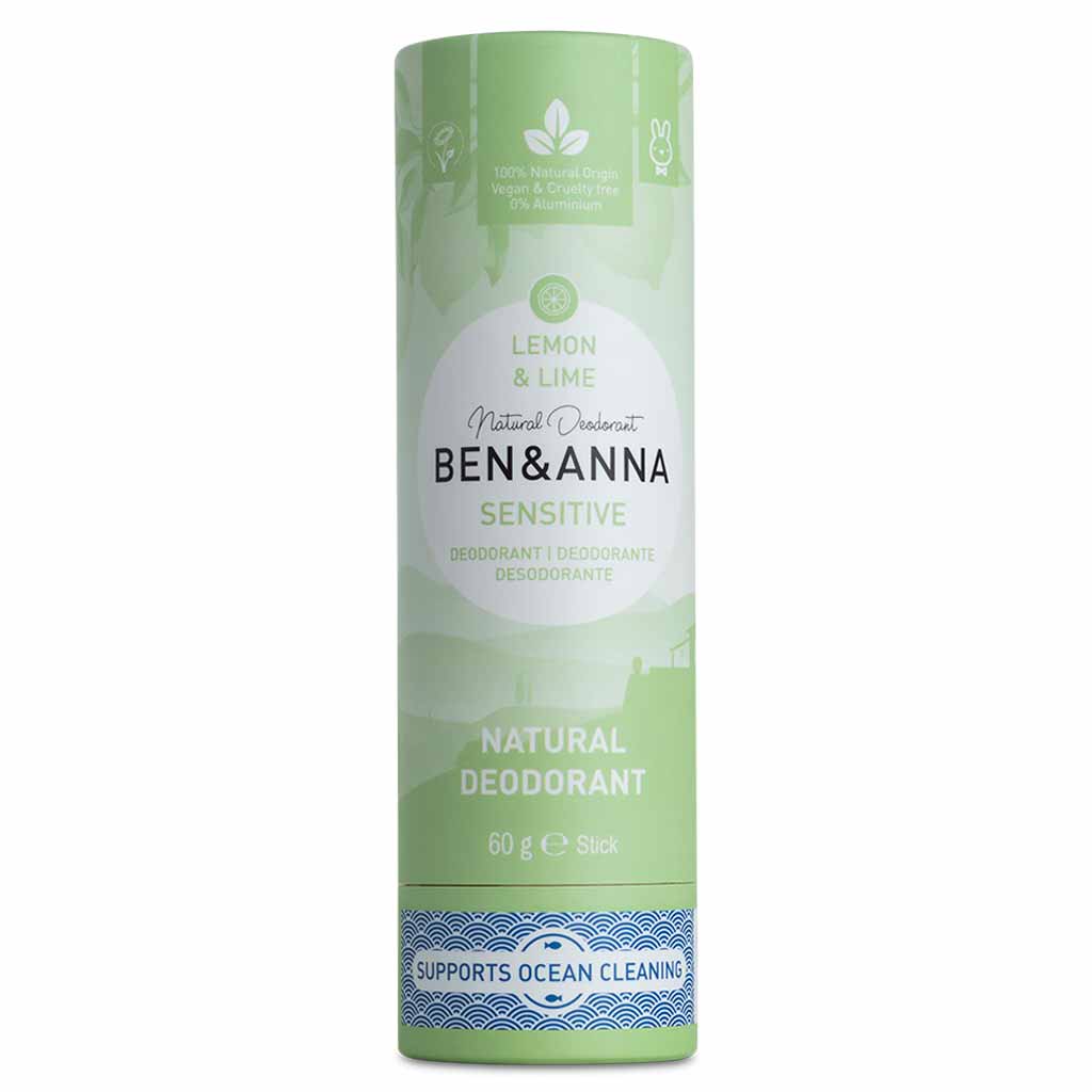 Ben & Anna Deodorantti Sensitive Lemon & Lime 60g