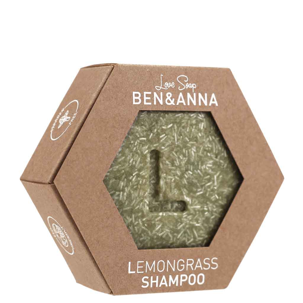 Ben & Anna Lovesoap Lemongrass Shampoo Palashampoo 60g