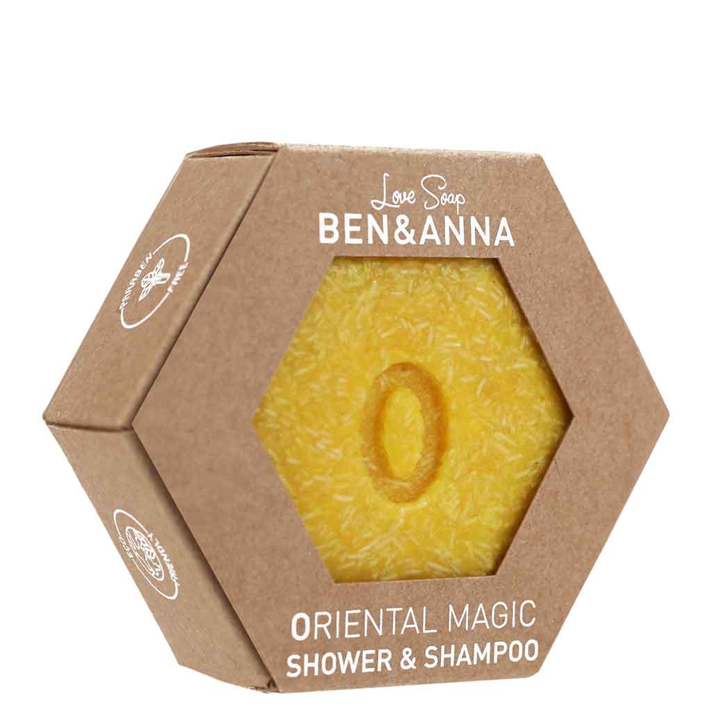 Ben & Anna Lovesoap Oriental Magic Shower & Shampoo Palasaippua 60g