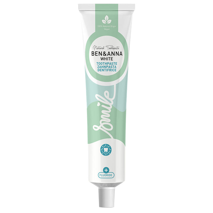 Ben & Anna Toothpaste Hammastahna Alumiinituubissa White 75ml