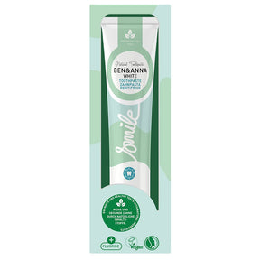 Ben & Anna Toothpaste Hammastahna Alumiinituubissa White 75ml