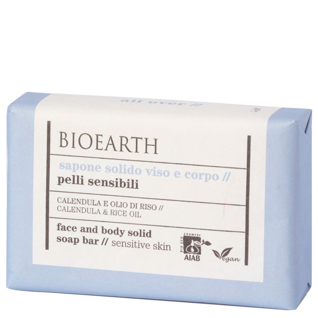 Bioearth Solid Soaps Palasaippua Kehäkukka 150g