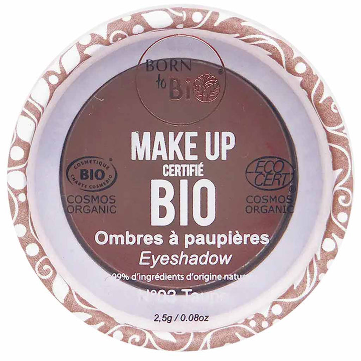 Born to Bio Organic Eye Shadow - Luomiväri 2,5g - Taupe