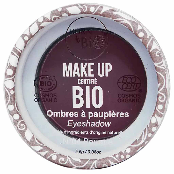 Born to Bio Organic Eye Shadow - Luomiväri 2,5g - Poupre