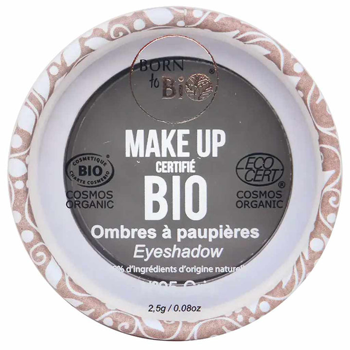 Born to Bio Organic Eye Shadow - Luomiväri 2,5g - Gris