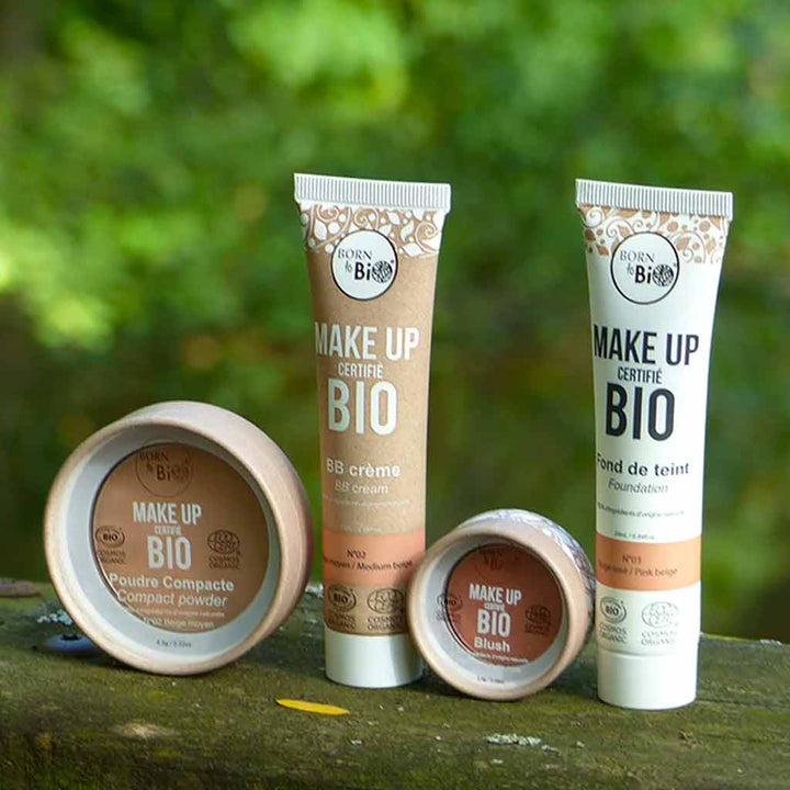 Born to Bio Organic Foundation - Meikkivoide 25ml - Pink Beige