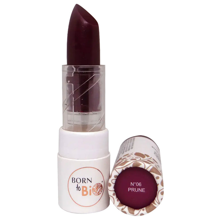 Born to Bio Organic Lipstick - Huulipuna 3,5g - Prune