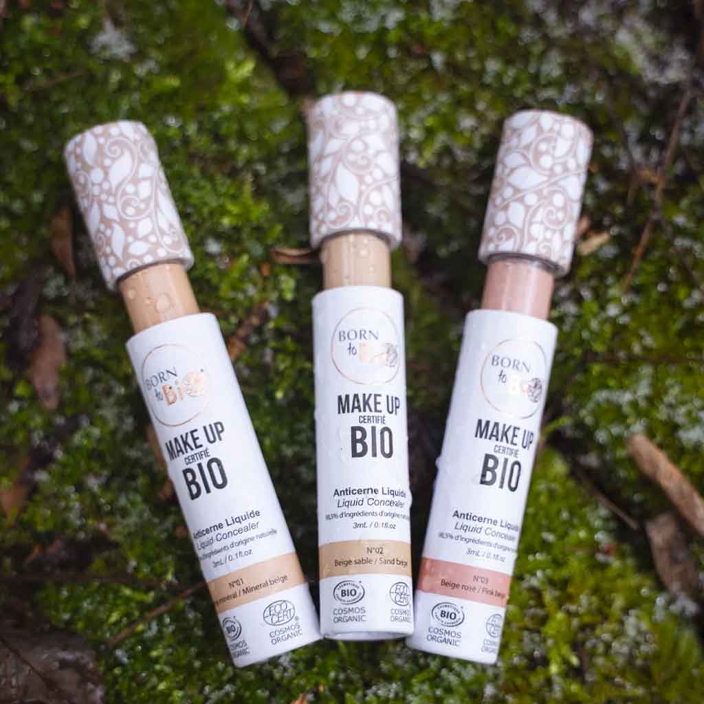 Born to Bio Organic Liquid Concealer - Nestemäinen peitevoide 3ml - Pink Beige