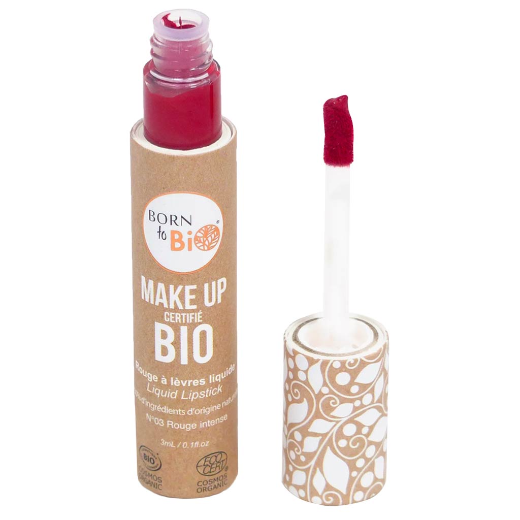 Born to Bio Organic Liquid Lipstick - Nestemäinen huulipuna 3ml