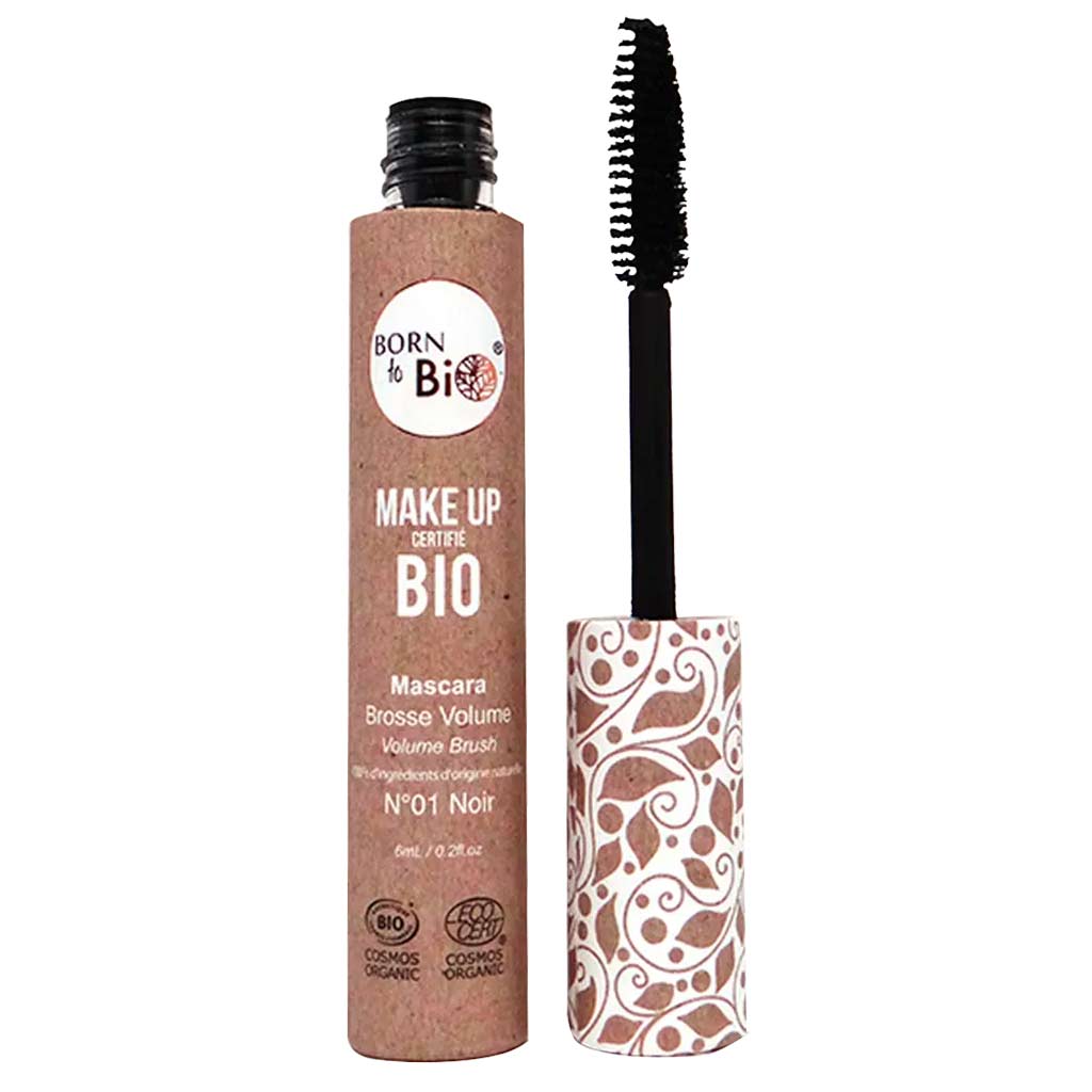 Born to Bio Organic Volume Mascara N°1 - Ripsiväri Noir 6ml