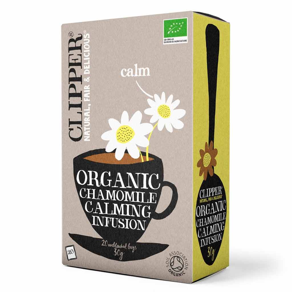 Clipper Chamomile Calming Infusion luomuhauduke 20ps