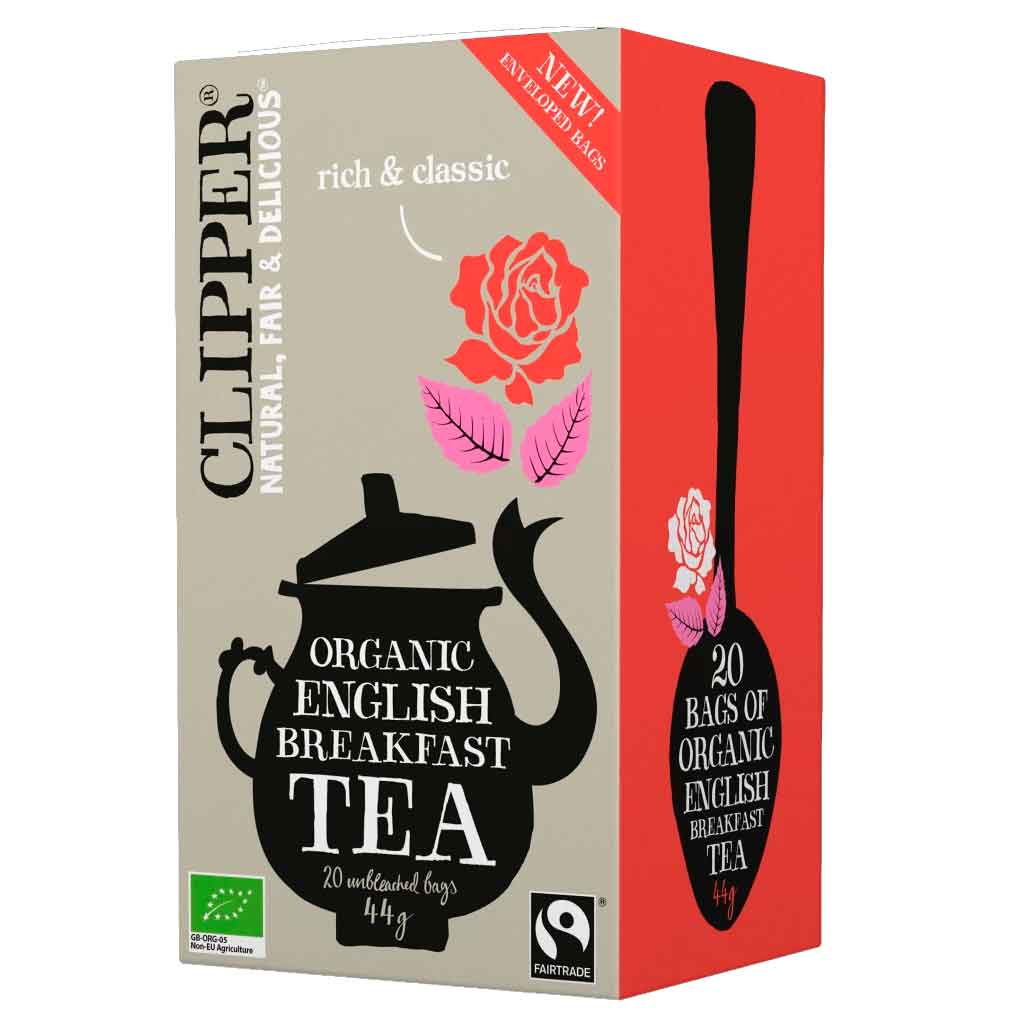 Clipper English Breakfast luomutee 20ps