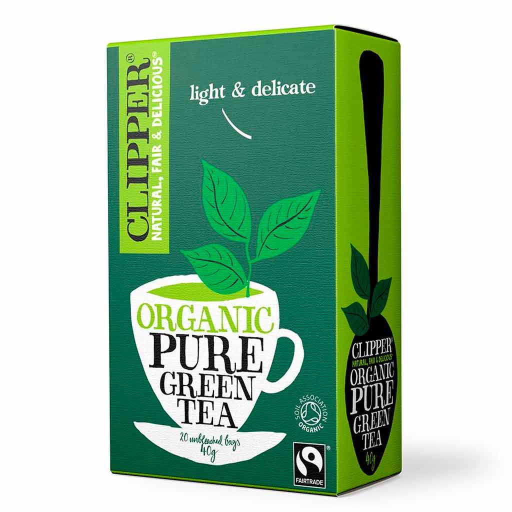 Clipper Pure Green Tea luomutee 20ps