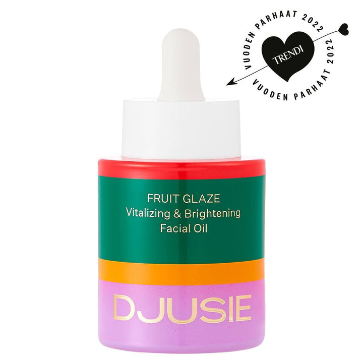 Djusie Fruit Glaze Vitalizing & Brightening Facial Oil -kasvoöljy, 30ml
