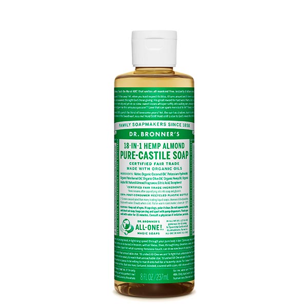 Dr. Bronner´s 18 in 1 Nestesaippua - Manteli 240 ml