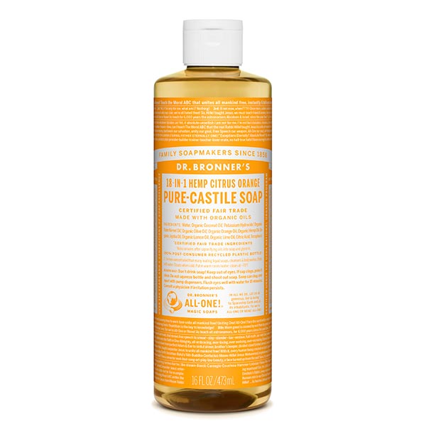Dr. Bronner´s 18 in 1 Nestesaippua - Sitrus 475 ml