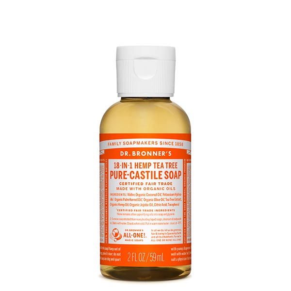 Dr. Bronner´s 18 in 1 Nestesaippua - Teepuu 60 ml
