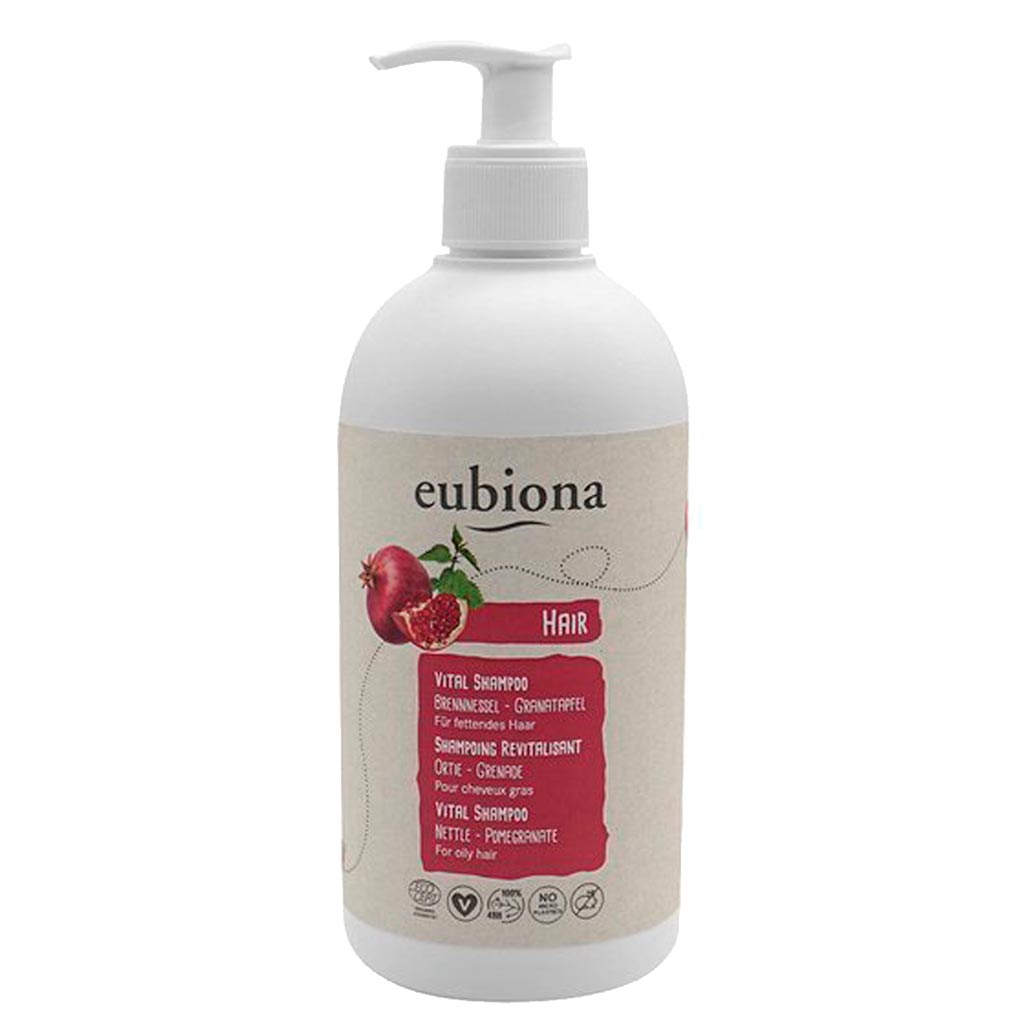 Eubiona Vital Elvyttävä shampoo rasvaisille hiuksille 500ml