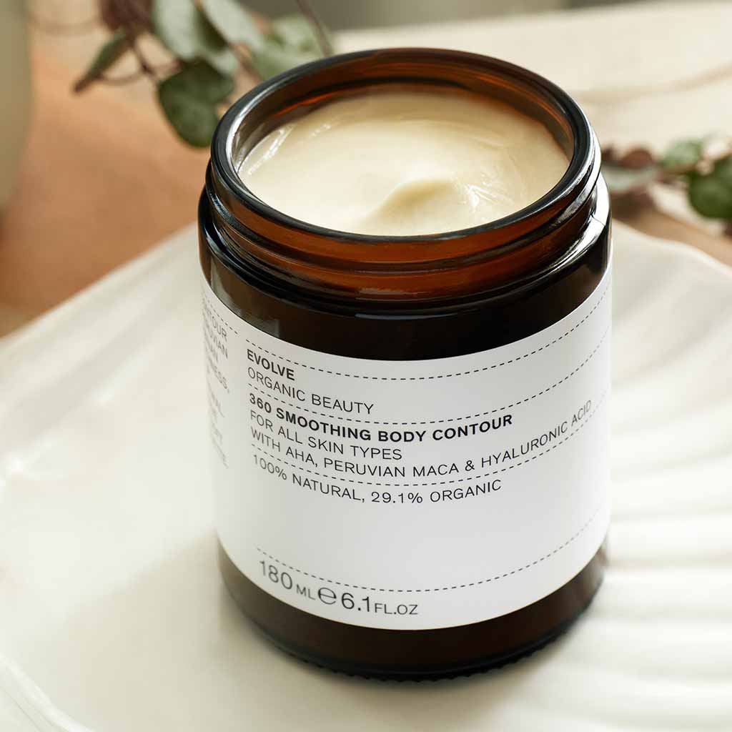 Evolve Organic Beauty 360 Smoothing Body Contour Cream Silottava Vartalovoide 180ml