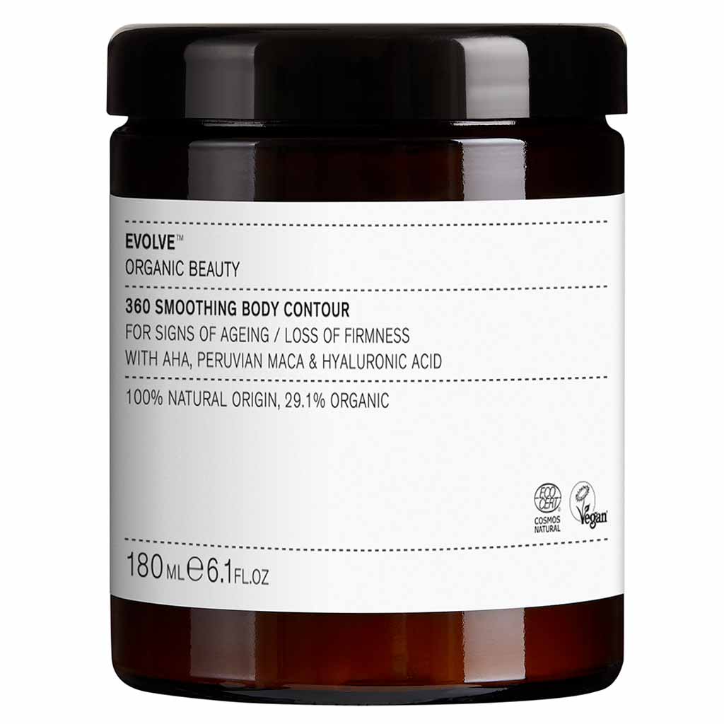 Evolve Organic Beauty 360 Smoothing Body Contour Cream Silottava Vartalovoide 180ml