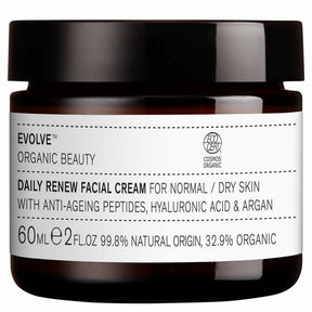 Evolve Organic Beauty Daily Renew Facial Cream Uudistava kasvovoide 60ml