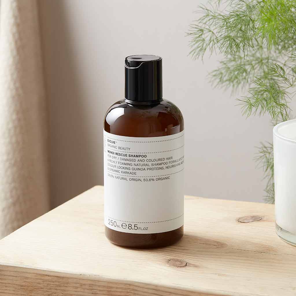 Evolve Organic Beauty Monoi Rescue Shampoo 250ml