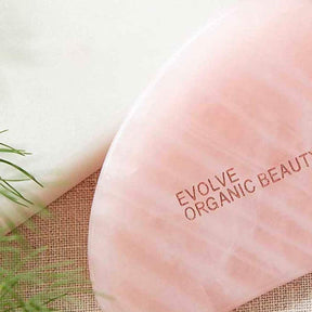 Evolve Organic Beauty Rose Quartz Gua Sha