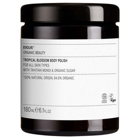 Evolve Organic Beauty Tropical Blossom Body Polish Sokerikuorintavoide 180ml