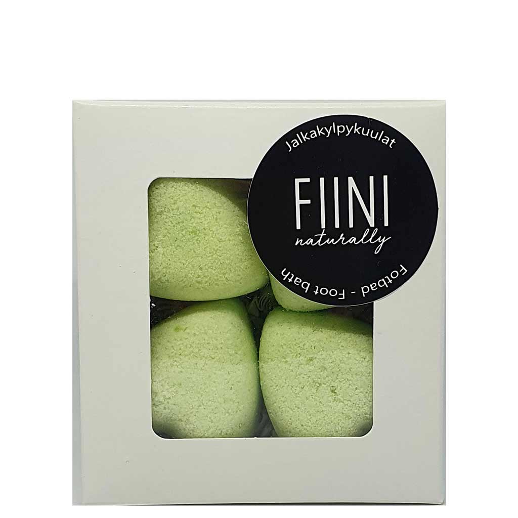 Fiini naturally Jalkakylpykuulat Vihreä omena