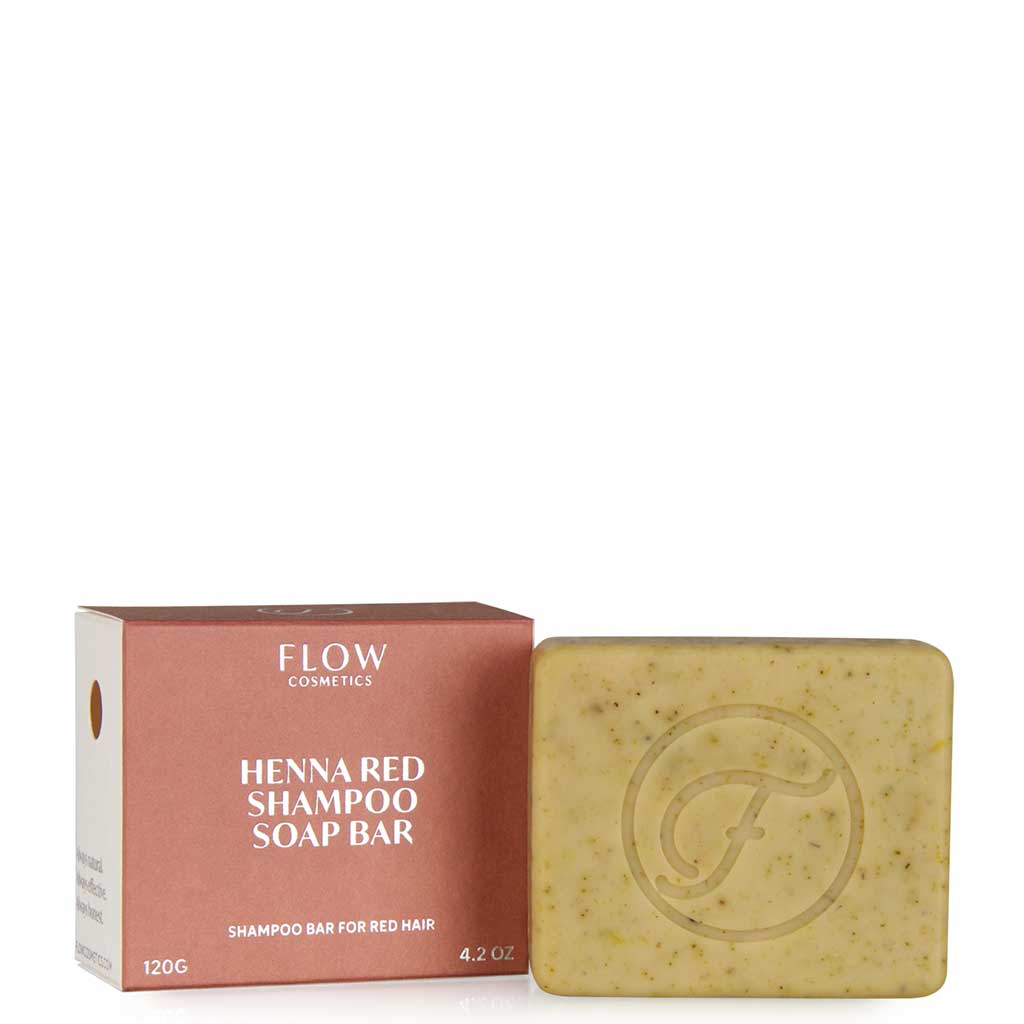 Flow Cosmetics Henna Red Shampoopala punaisille hiuksille