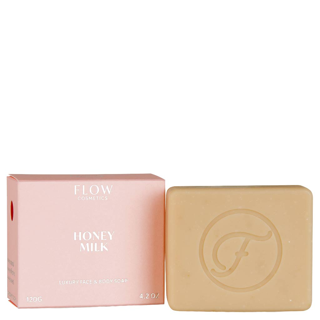 Flow Cosmetics Honey Milk Luksus kasvosaippua 120g