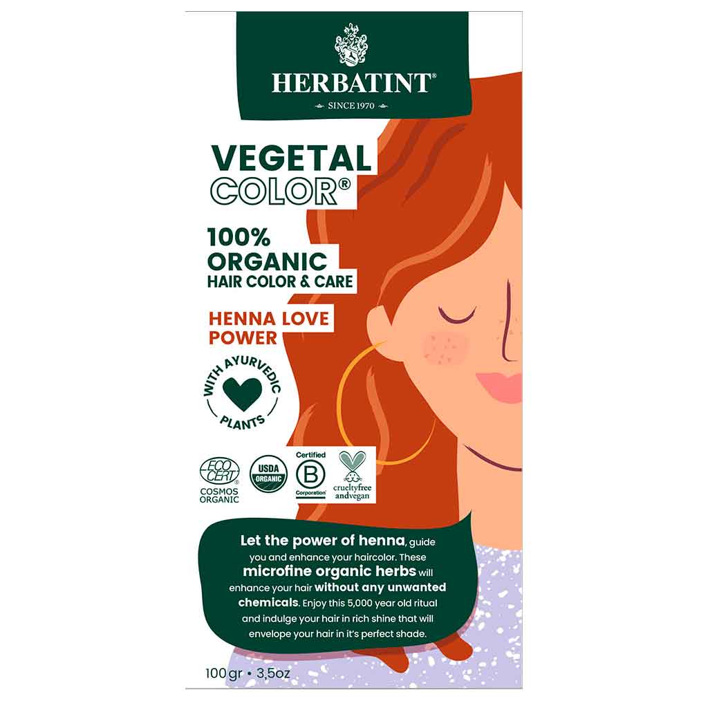 Herbatint Vegetable Hair Colour Henna Love