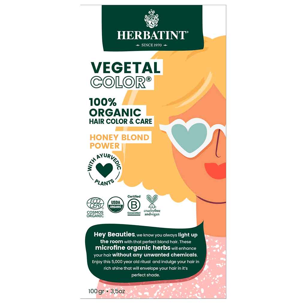 Herbatint Vegetable Hair Colour Honey Blonde