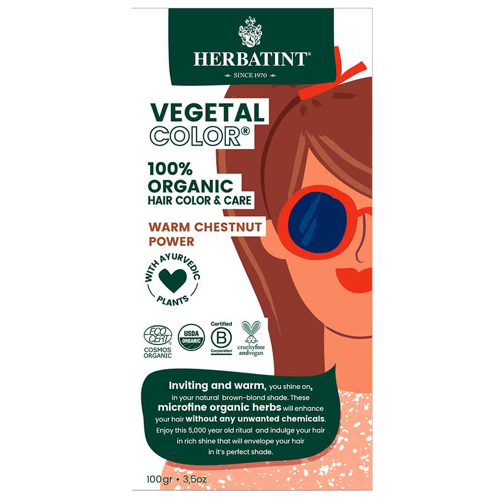 Herbatint Vegetable Hair Colour Warm Chestnut