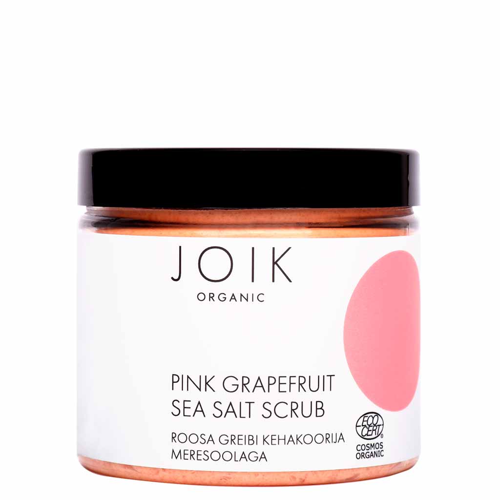 JOIK Organic Pink Grapefruit Sea Salt Scrub Vartalokuorinta 240g